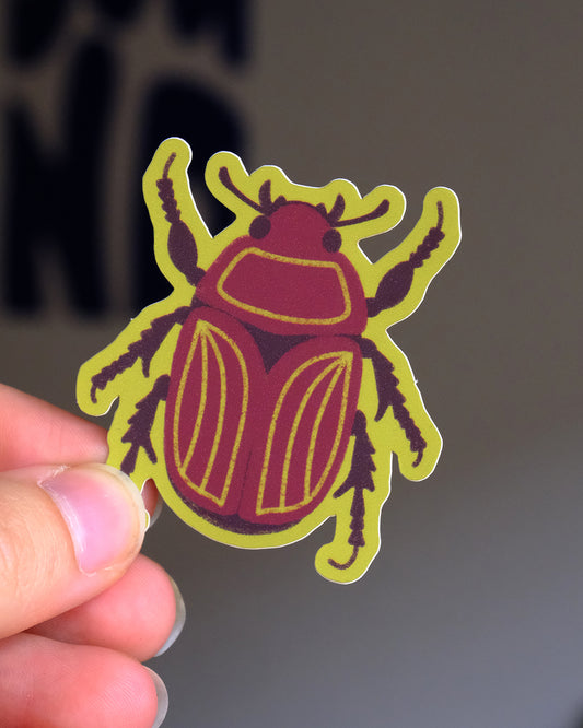 Crab sticker
